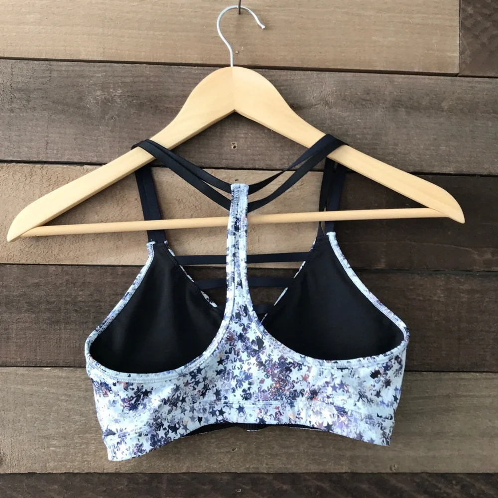 VSX Sport Star Confetti Sports Strappy Front Bra - Picture 4 of 5